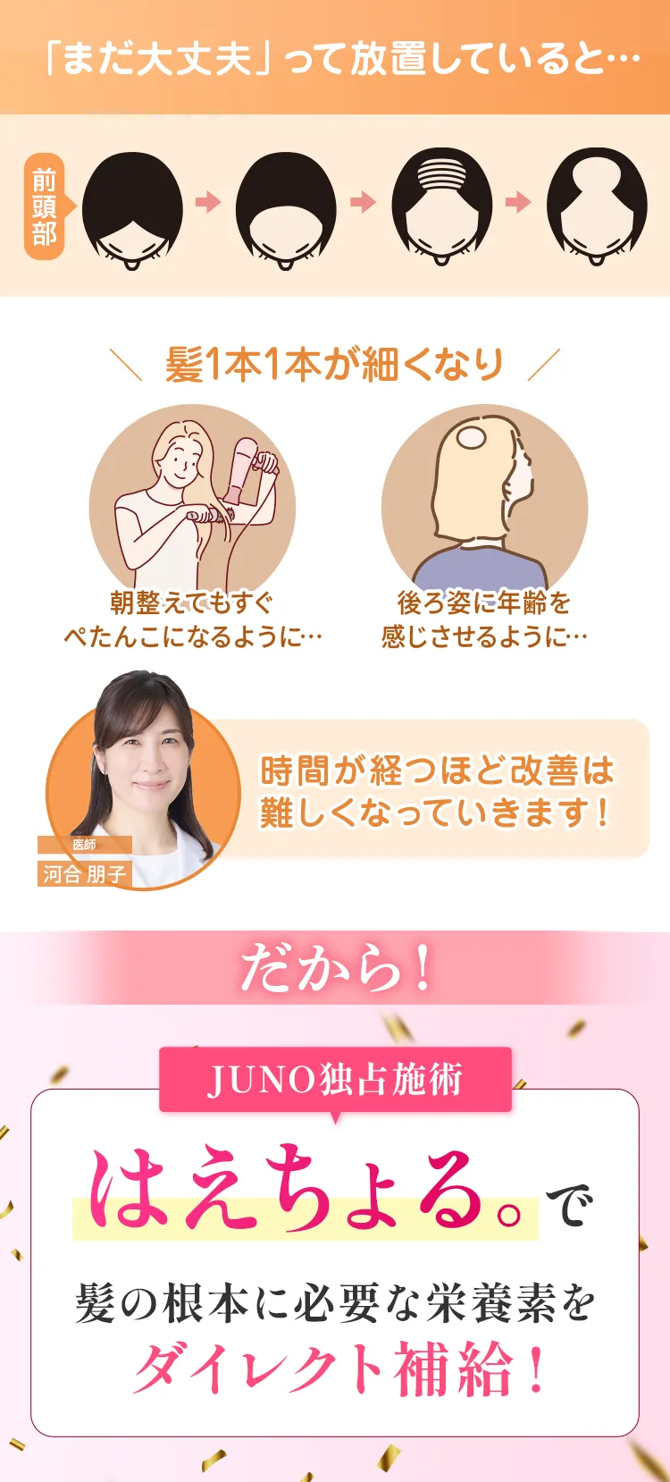 全体的なボリュームダウン